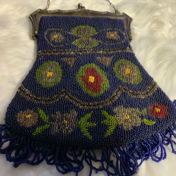Vintage beaded bag - Picture 1 of 5